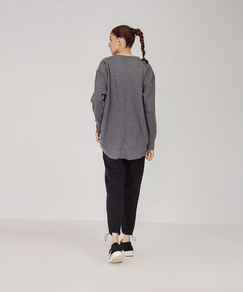Women's Raw Waffle Knit Shirt